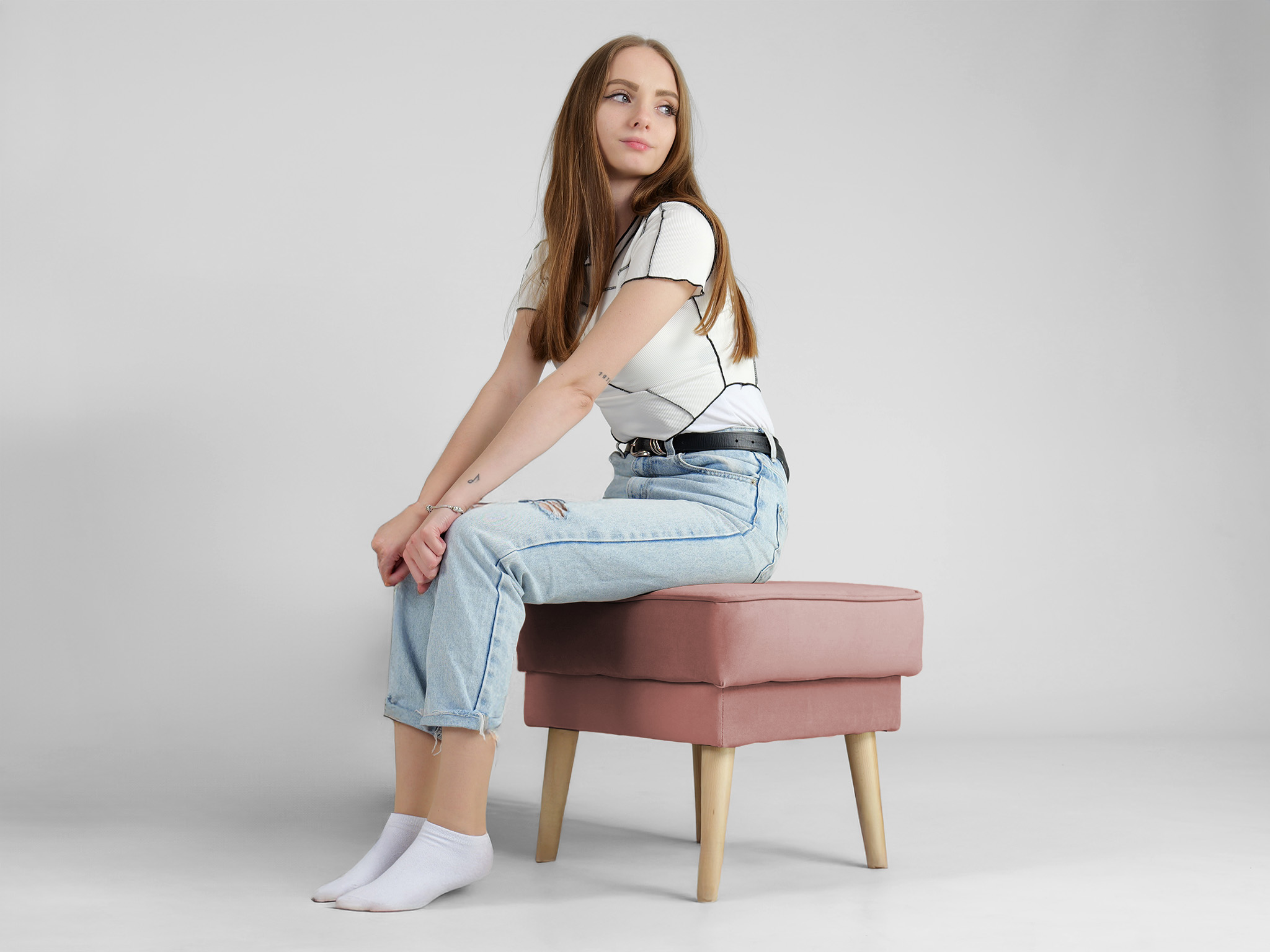 Wilsondo DEANA lábtartó - lazacszín