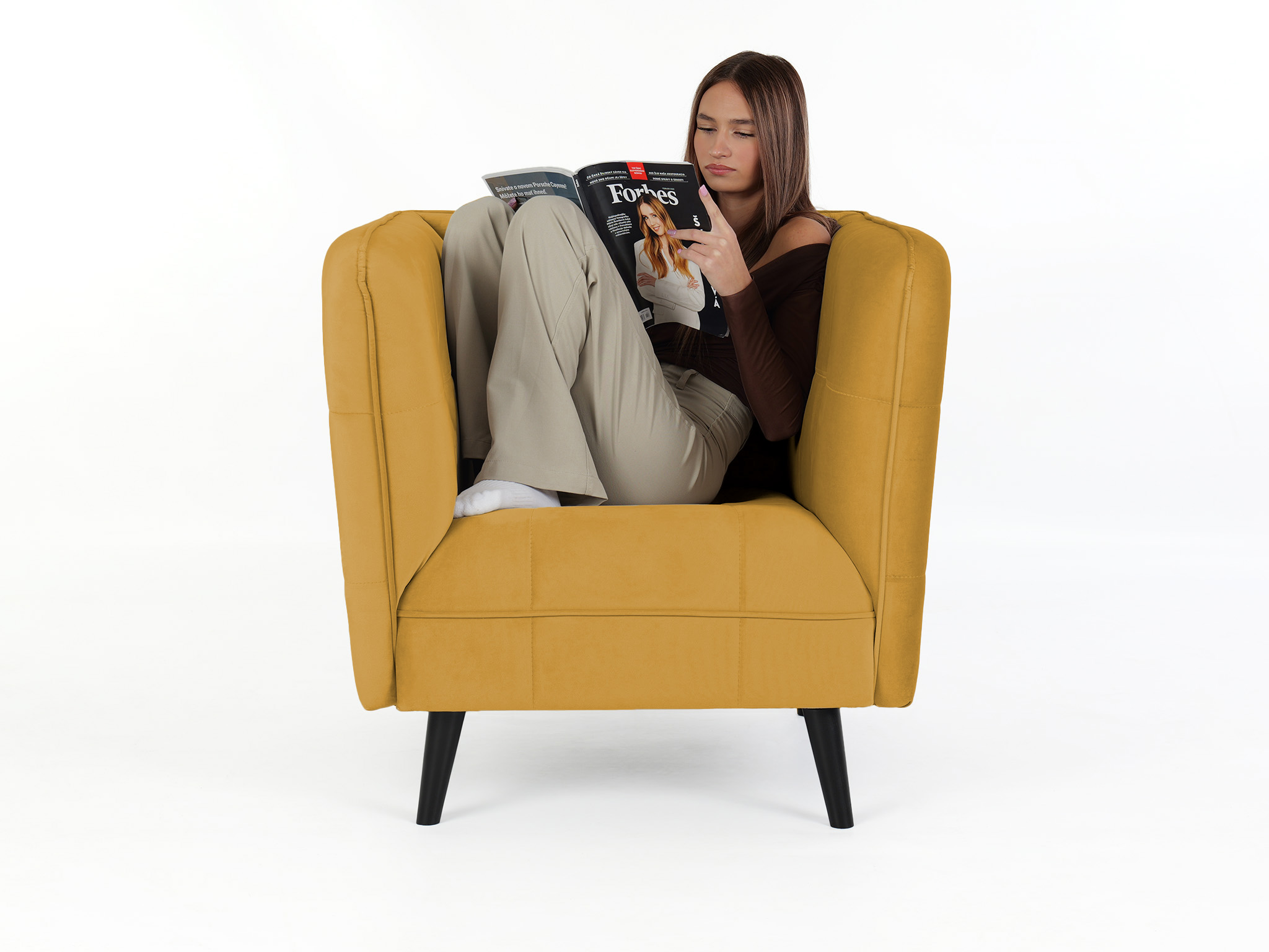 Wilsondo CASTELLO fotel - sárga