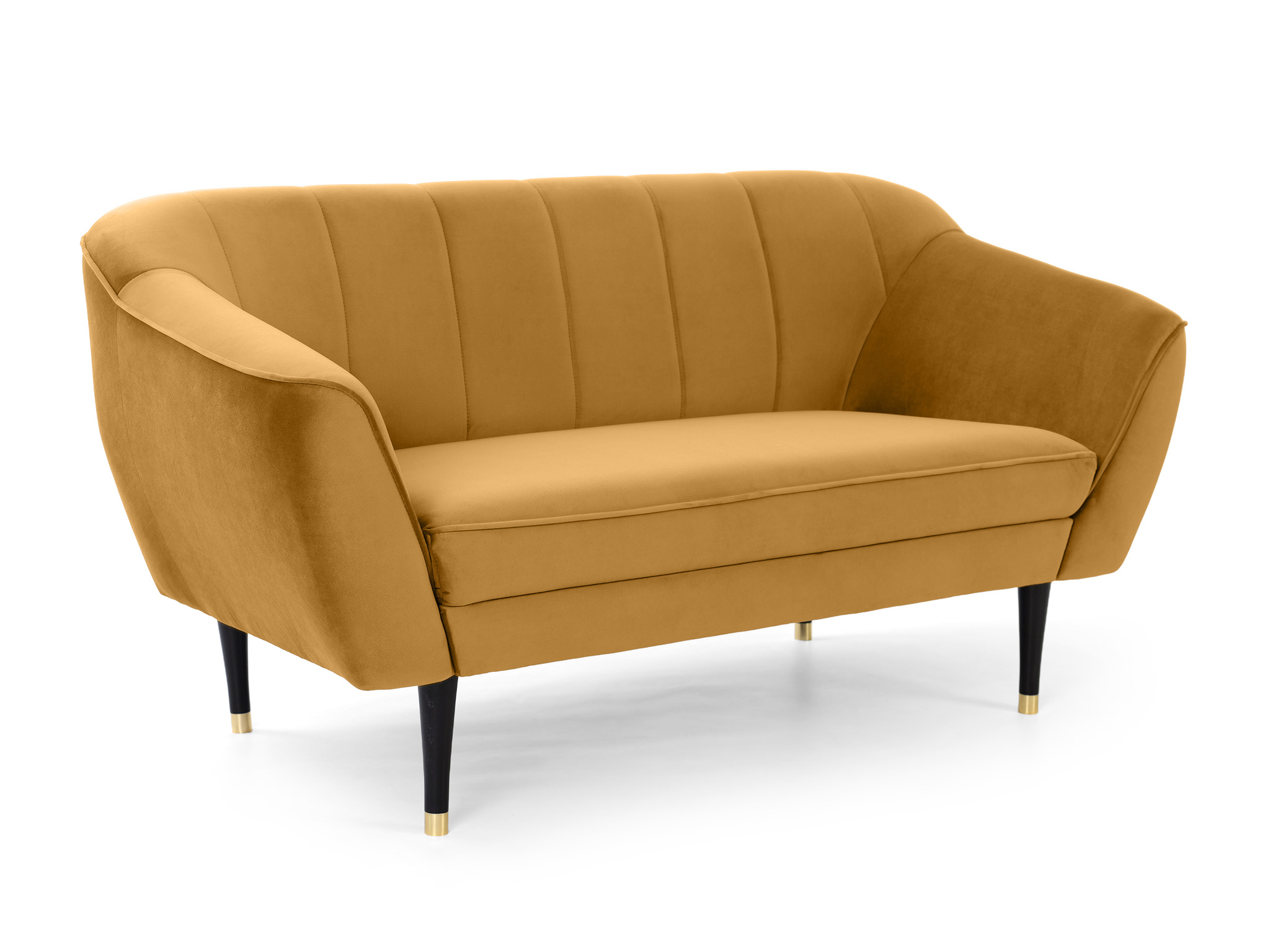 Wilsondo DÍVA II kanapé - mustársárga