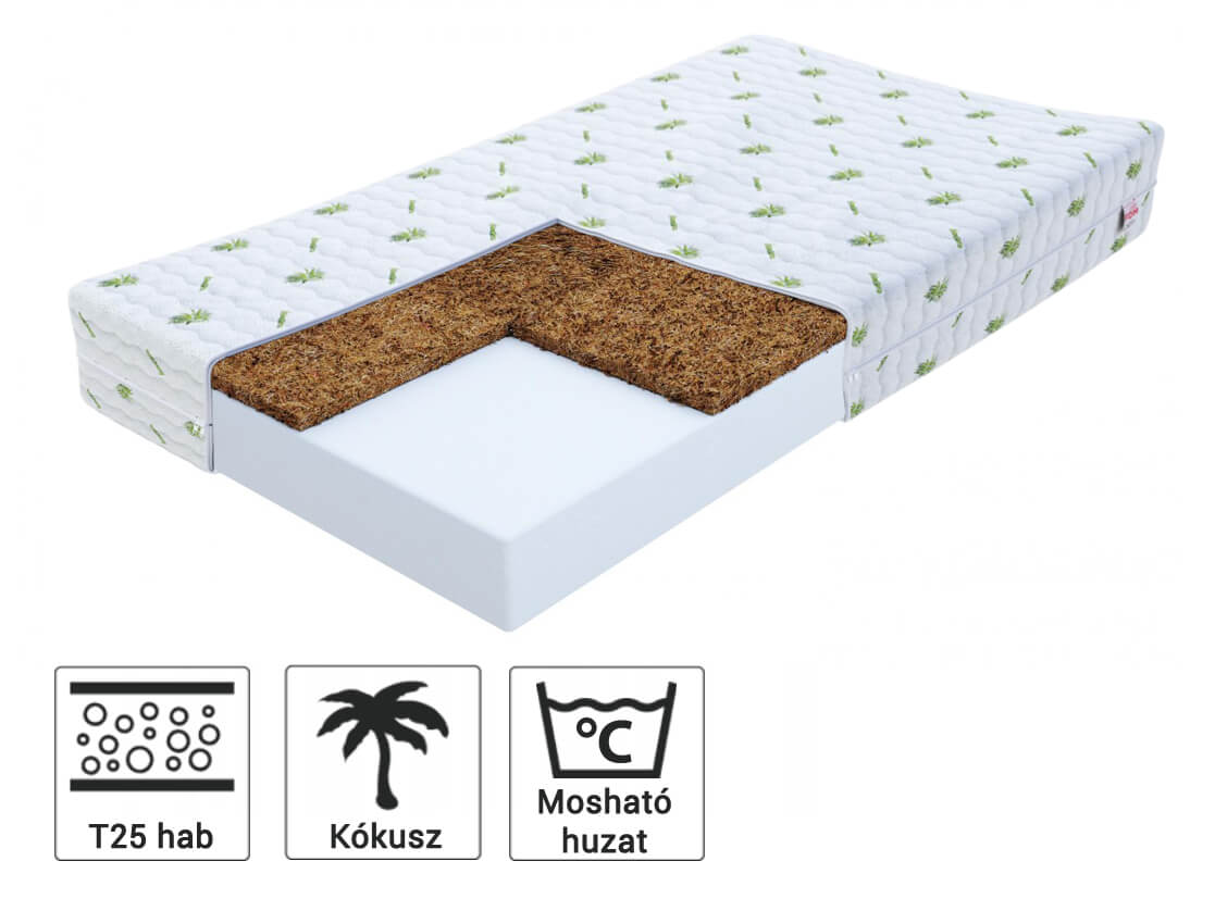 Wilsondo KARMEL 10 kókusz matrac 120x60 cm