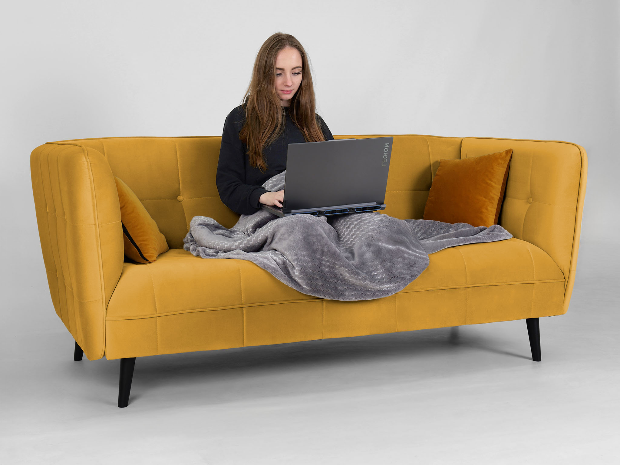 Wilsondo CASTELLO III kanapé - sárga