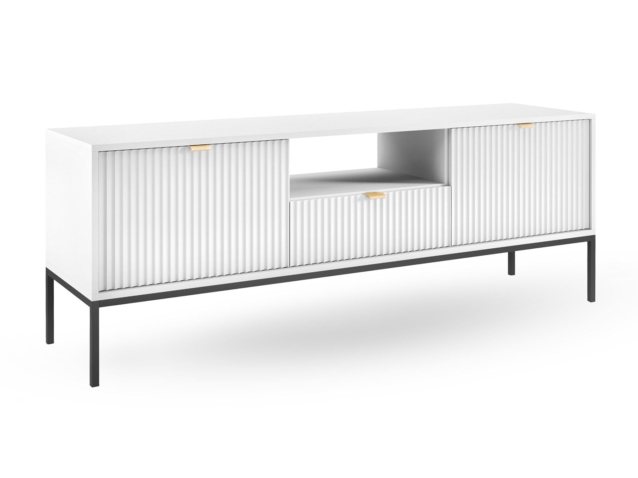 PM NOVA RTV154 tévés szekrény - fehér