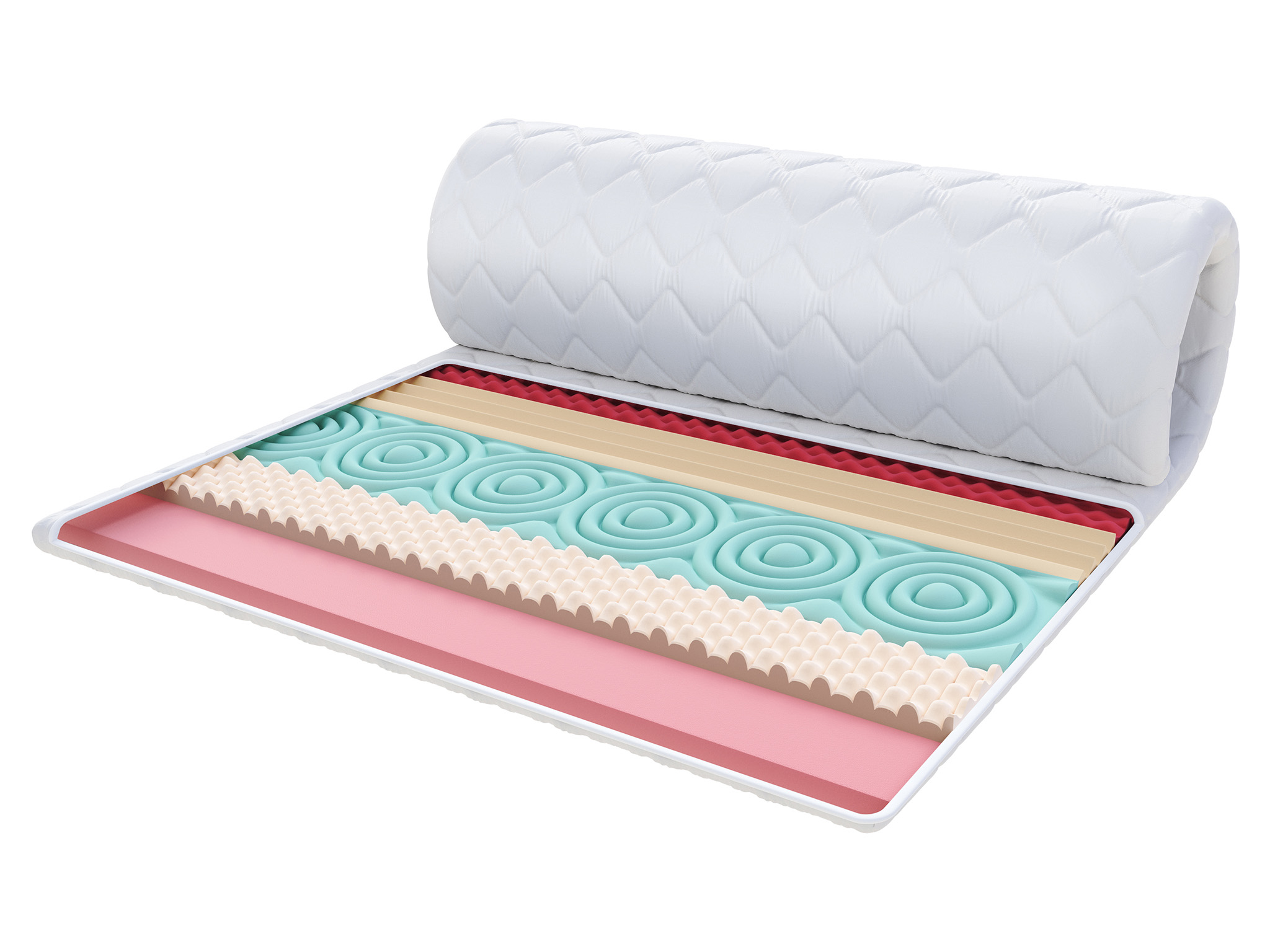 Jaamatrac FRUT fedőmatrac 120x200 - 5 cm (Visco)