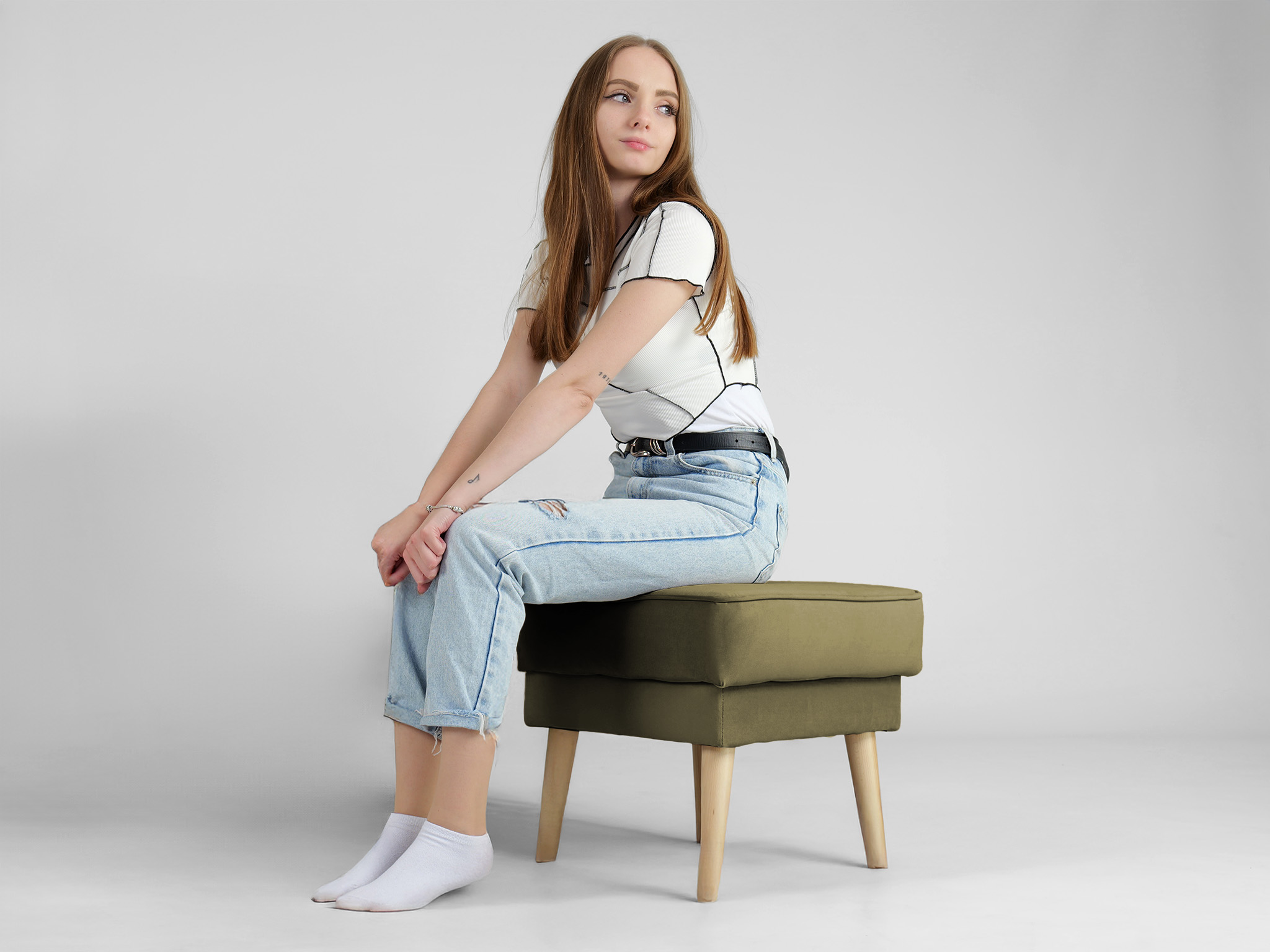 Wilsondo DEANA lábtartó - olivazöld