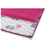 Kétoldalas minky gyerek takaró 80x60 cm
