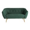 DEANA II kárpitozott kanapé - zöld