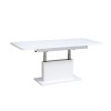 Bővíthető OPTI dohányzóasztal / étkezőasztal - fehér