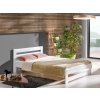 MARIKA tömör fa ágy 120x200 - fehér