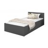 DORIAN egyszemélyes ágy - szürke