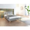 HEAVEN egyszemélyes kárpitozott ágy 120x200 - szürke