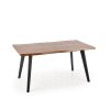 DICKSON bővíthető étkezőasztal 150-210x90 - tölgy/fekete