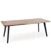 DICKSON bővíthető étkezőasztal 150-210x90 - tölgy/fekete