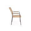 Kerti rattan szék K457