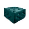GORM puff 70x70 - smaragdzöld