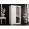 RIFLO Wave II 100/120 tükrös ruhásszekrény - fehér