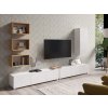 CALABRINI VII nappali fal / szekrénysor - fehér