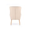 COTTO bézs füles fotel - háttámlával