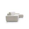 BOULI kihúzható sarok ülőgarnitúra - fehér