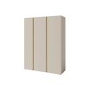 LUCA S1 háromajtós bézs ruhásszekrény
