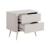 LANTE G2s retro bézs éjjeliszekrény fiókokkal