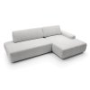 BOULI O szürke kihúzható sarok ülőgarnitúra