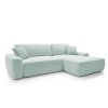 BOULI mentazölt ágyazható sarok ülőgarnitúra
