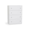 Fehér komód Leo