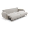 Homokszínű SOFT elegáns kárpitozott kanapé