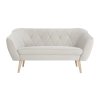 Deana II kétszemélyes elegáns homokszín kanapé