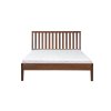 MONTY dió színű tömör fa franciaágy 140x200