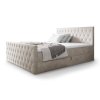 MONTANA krémszínű boxspring franciaágy