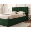 Zöld Lucerna kárpitozott ágy 90x200