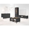 MOSSA fekete nappali bútor összeállítás