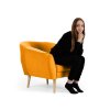 DEANA narancssárga elegáns skandináv stílusú fotel