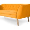 DEANA III narancssárga kárpitozott kanapé