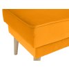 DEANA narancssárga kárpitozott lábtartó