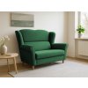 LOFT II zöld kárpitozott maxi fotel