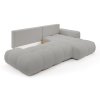 SOHO ágyazható szürke L alakú ülőgarnitúra