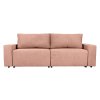 ELLA I rózsaszín szétnyitható kanapé