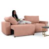 ELLA I rózsaszín ágyazható kanapé
