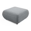 PUENTE modern sötétszürke puff