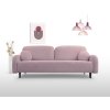 CLOUD rózsaszín ágyazható kanapé