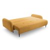 CLOUD sárga vendégággyá alakítható kanapé