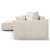 ALLORA krémszínű vendégággyá alakítható ülőgarnitúra