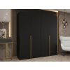 Fekete Alicante 1 szekrény