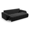 BALOO fekete kihúzható kanapé