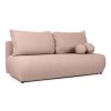 SIENA rózsaszín ágyneműtartós kanapéágy