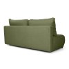 SIENA olivazöld szétnyitható kanapéágy háta