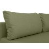 SIENA olivazöld szétnyitható kanapé nagy párnákkal