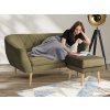 DEANA II olivazöld kétszemélyes kanapé modellel